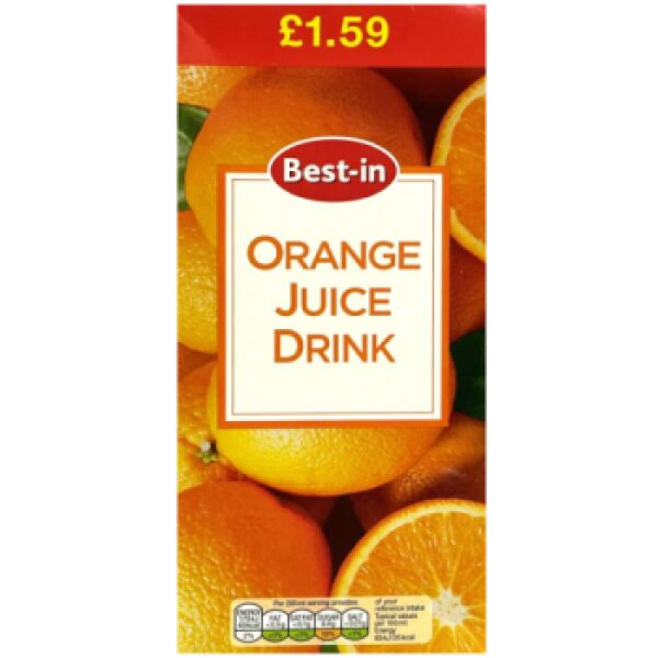 Best-In Orange Juice Drink 1 Litre