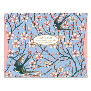 Almond and Blossom Writing Set - 10 sheets with envelopes