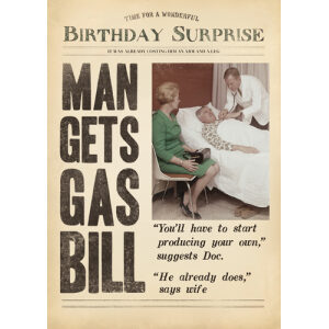 Man Gets Gas Bill