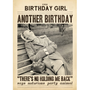 Another Birthday Women Asleep