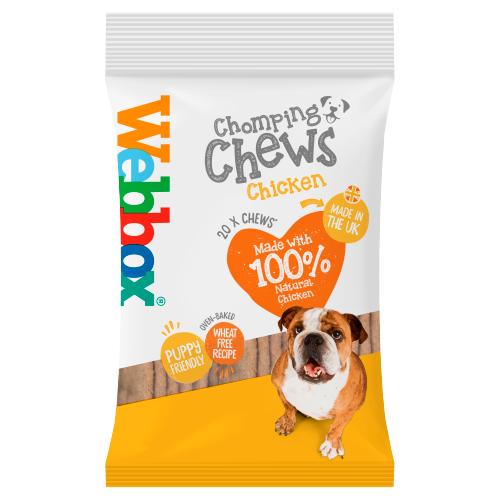 Webbox Chomping Chews Chicken - 200g