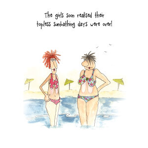 The Girls Soon Realised Card