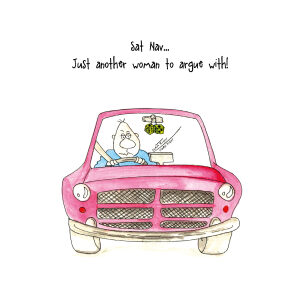Sat Nav....card