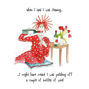 When I Said I Was Cleaning Card