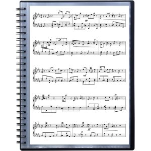 Eco-Eco A4 - 40 Pocket Flat Spiral Bound Display Book