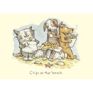 Chips on the Beach