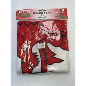 Welsh Manav Heavy Flag 5 X 3