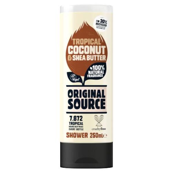Original Source Coconut & Shea Butter Shower Body Wash Gel 250ml
