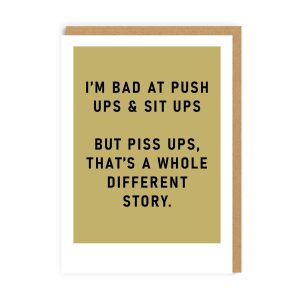 I'm Bad at Push Ups