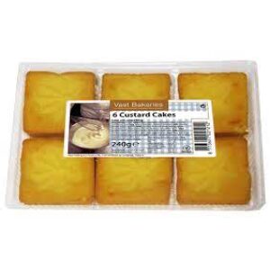 6 Custard Cakes