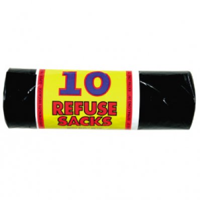 Royal Market Black Refuse Sacks 10's