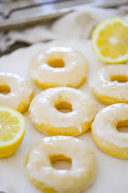 Lemon Glazed Donuts 6 Pk by God Biten