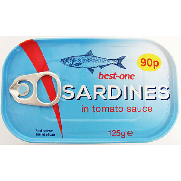 Best One Sardines in Sunflower Oil 125g