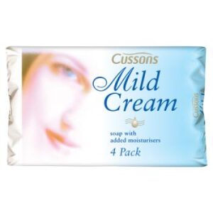 Cussons Mild Cream Soap 4 x 85g