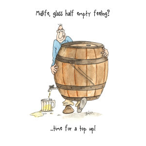 Midlife A Half Glass Empty Feeling