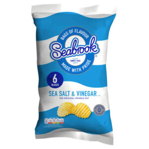 Seabrook Sea Salt & Vinegar 6 Pack