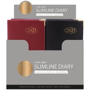 2025 Slim Pocket Diary Week to View