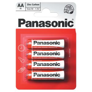 Panasonic AA Batteries - 4 Pack