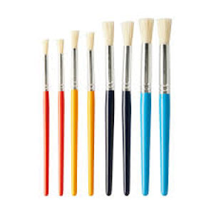 Artist Stencil Brush Set 8 Pieces