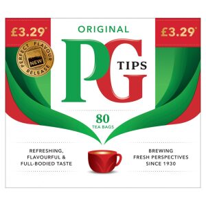 PG Tips 80 Tea Bags