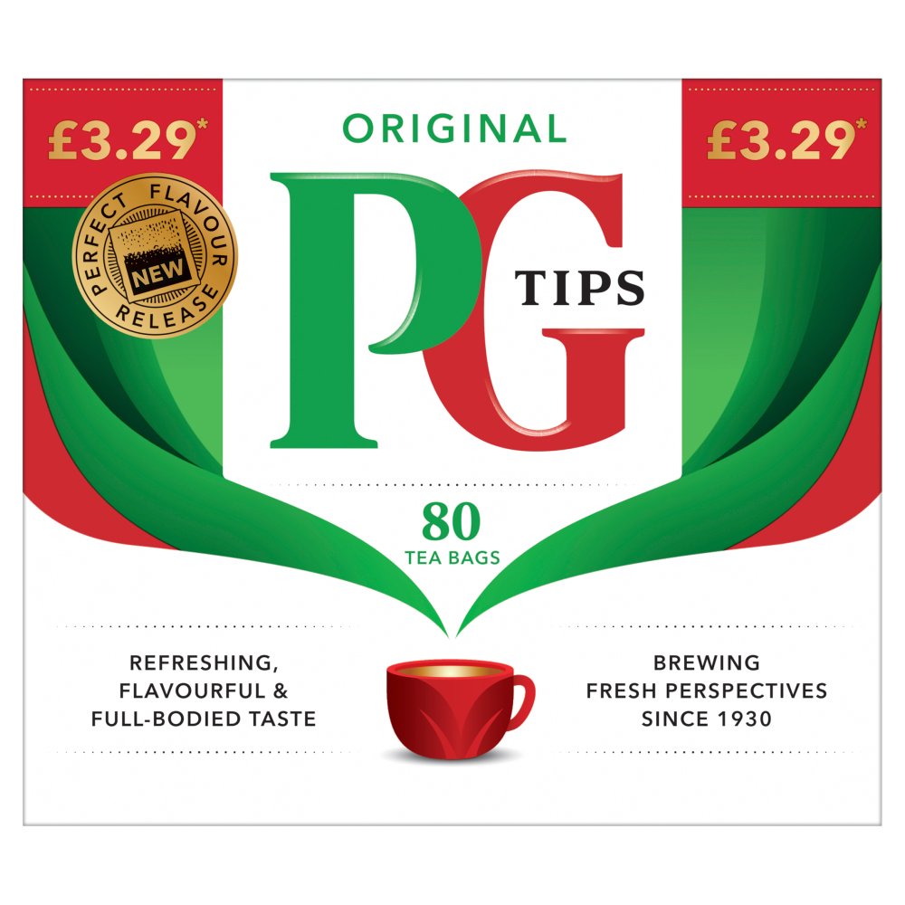 PG Tips 80 Tea Bags