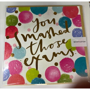 You Smashed Those Exams