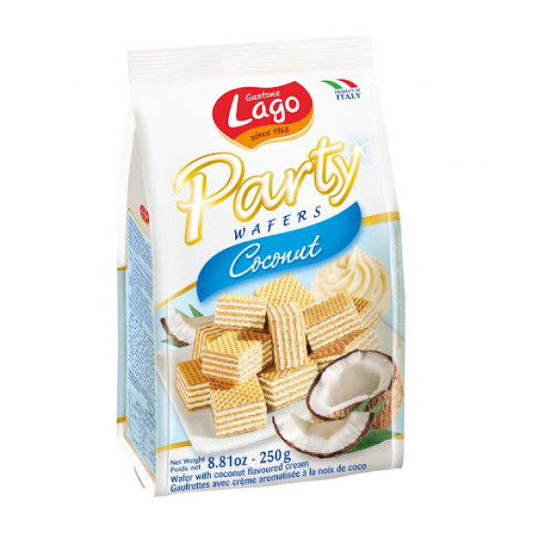 Party Wafers Coconut 250g