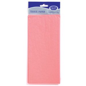 Pink Tissue Paper - 5 Sheets - 50cm x 75cm